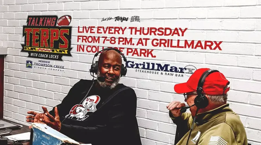 Talking Terps With Coach Locks at GrillMarX
